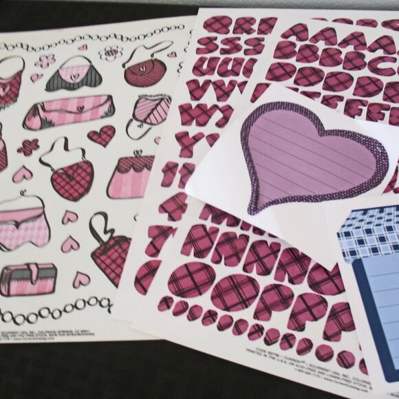Current Inc. 12x12 Pink Scenes Package Paper and Stickers. - Picture 3 of 6